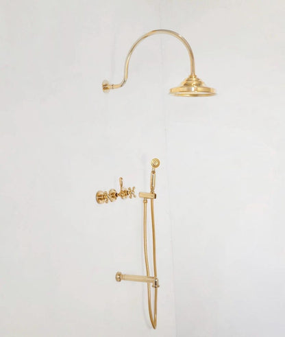 Solid Brass Concealed Shower Set