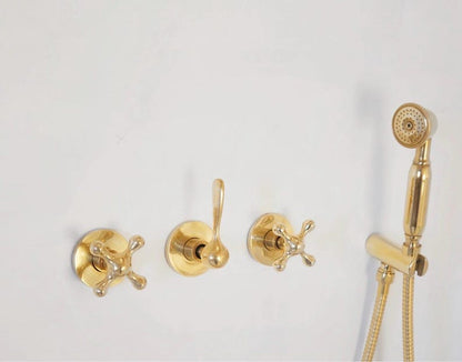 Solid Brass Concealed Shower Set