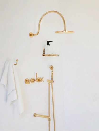 Solid Brass Concealed Shower Set