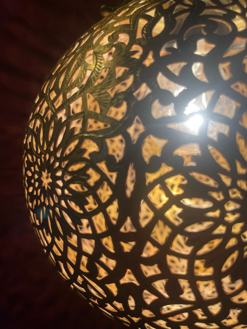 Moroccan Lamp Pendant Light Brass Pendant light