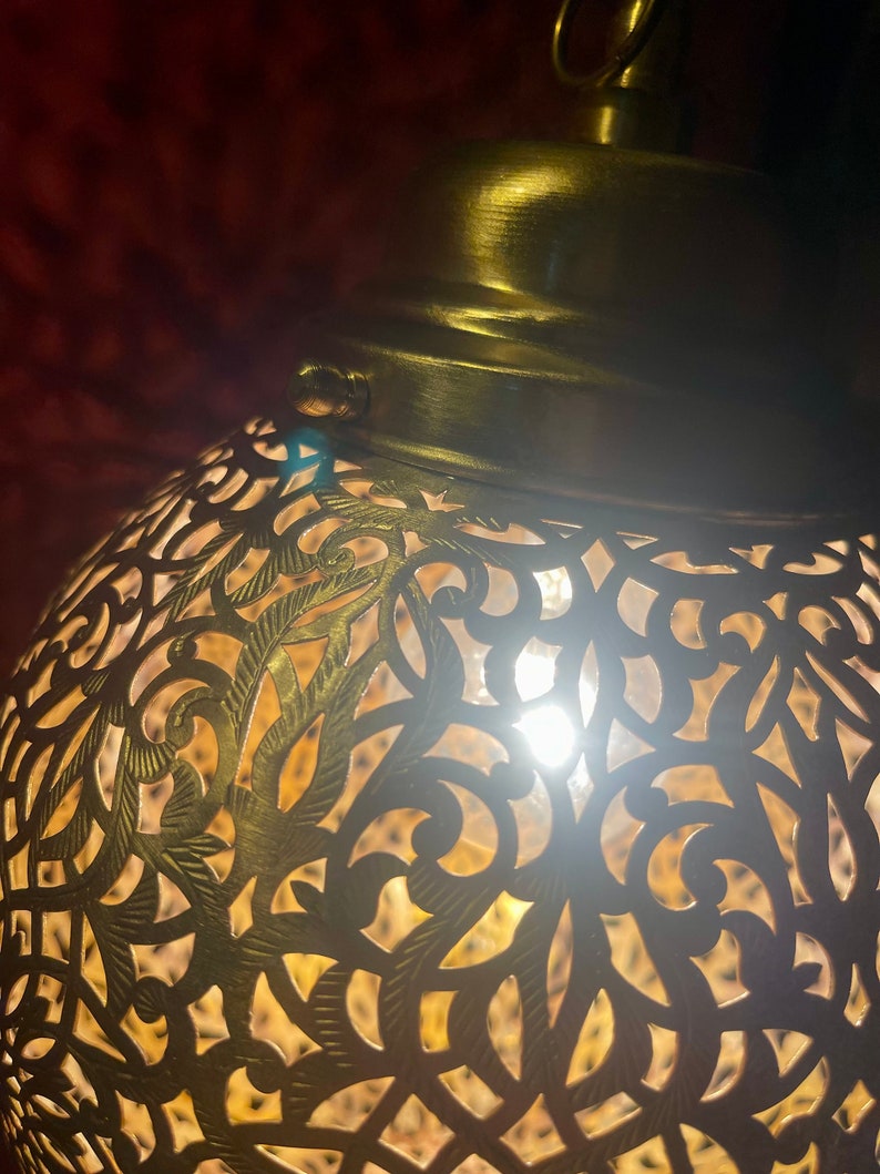 Moroccan Lamp Pendant Light Brass Pendant light