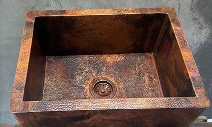 Artisan Brass Workstation Sink with Built-in Drainboard
