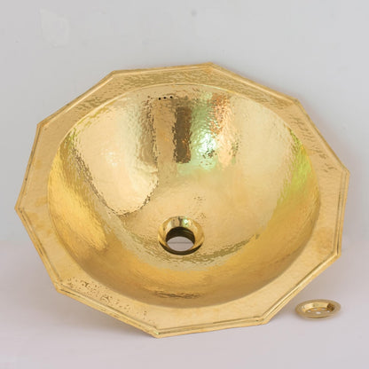 Artisanal Moroccan Sink Collection: Hand-Hammered Brass &amp; Copper