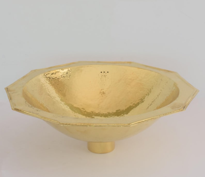 Artisanal Moroccan Sink Collection: Hand-Hammered Brass &amp; Copper