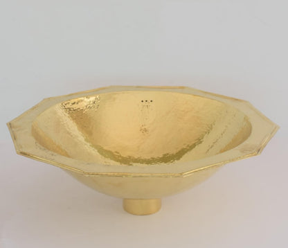 Artisanal Moroccan Sink Collection: Hand-Hammered Brass &amp; Copper