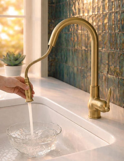 Heritage Moroccan Brass Bridge Faucet