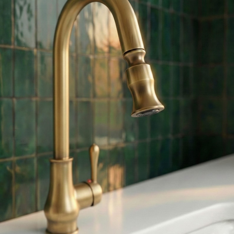 Heritage Moroccan Brass Bridge Faucet