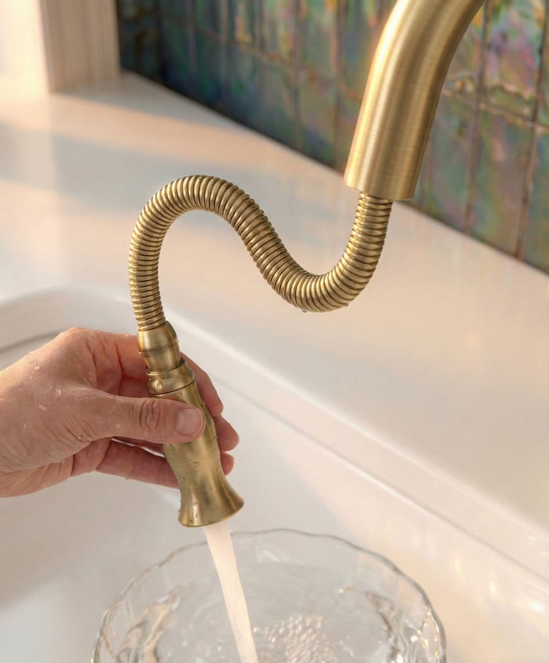 Heritage Moroccan Brass Bridge Faucet