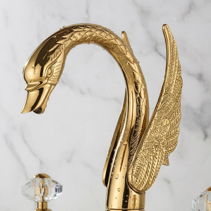Majestic Swan Luxury Gold Faucet