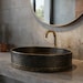 Industrial Aged Brass Vessel Sink