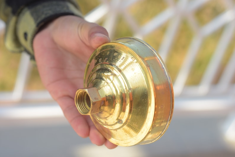 Antique Brass Rain Shower Head