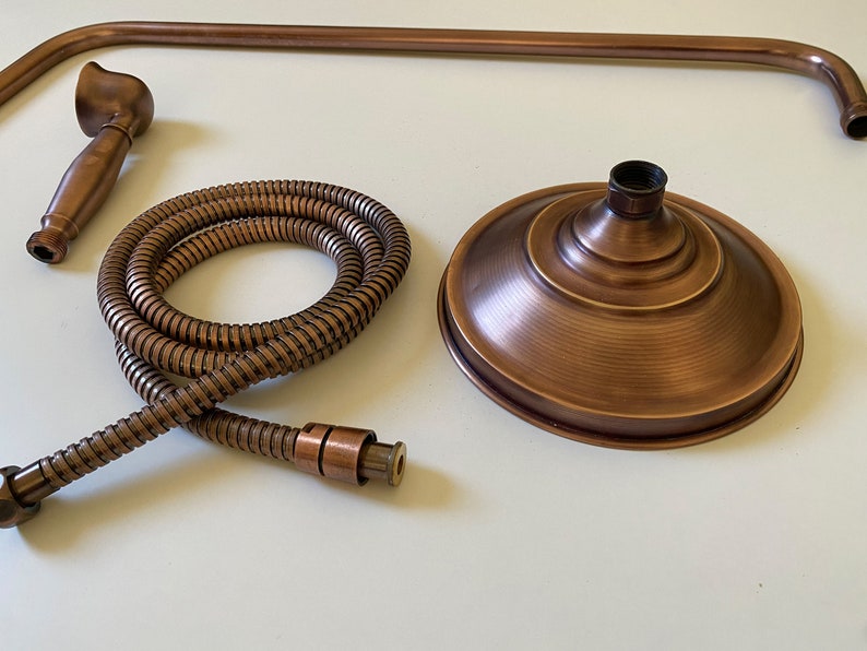 Tall Unlacquered Copper High-Arc System