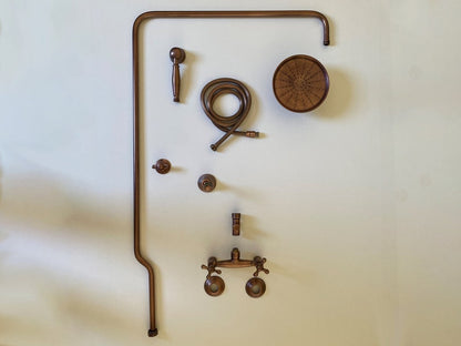 Tall Unlacquered Copper High-Arc System