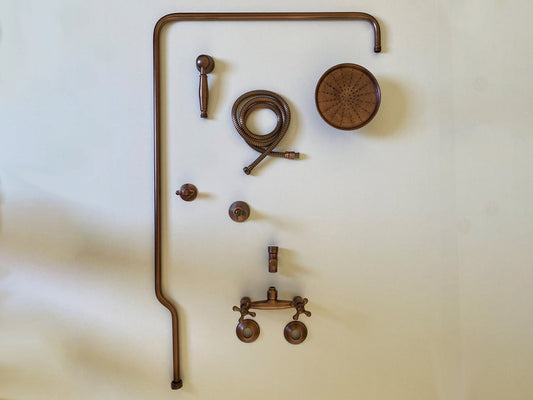Tall Unlacquered Copper High-Arc System