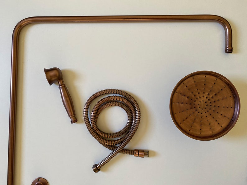 Tall Unlacquered Copper High-Arc System