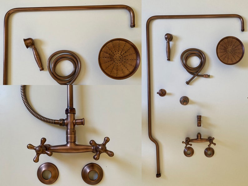 Tall Unlacquered Copper High-Arc System