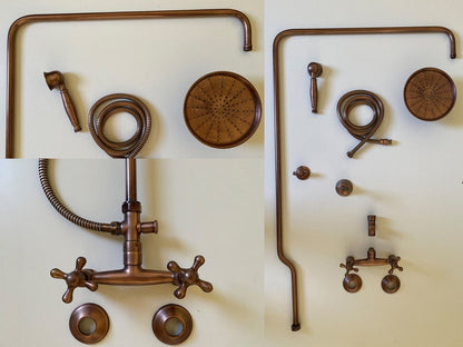 Tall Unlacquered Copper High-Arc System