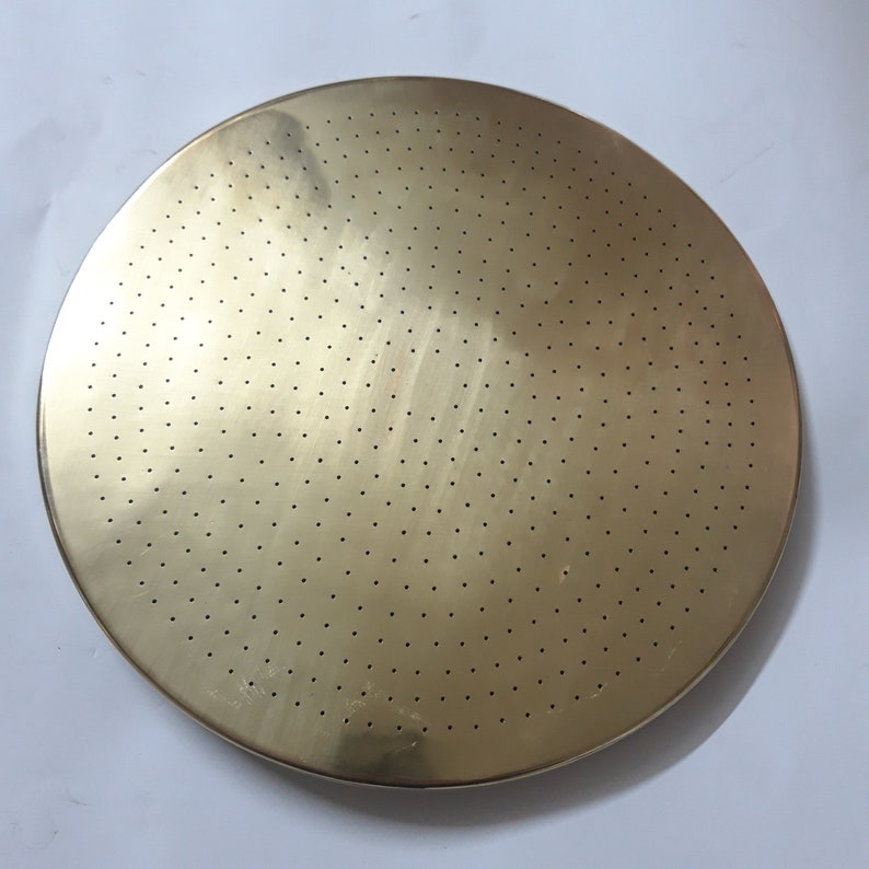 Brass unlacquered Rainfall Showerheads