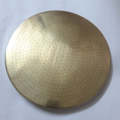 Brass unlacquered Rainfall Showerheads