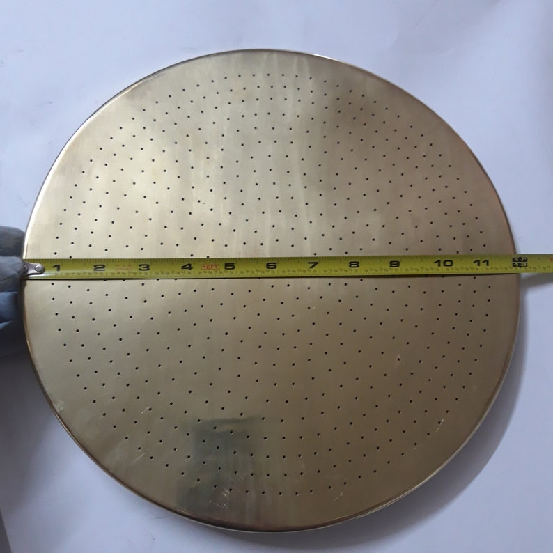 Brass unlacquered Rainfall Showerheads