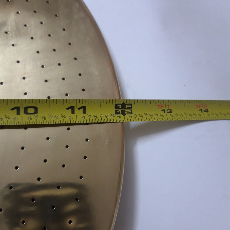 Brass unlacquered Rainfall Showerheads