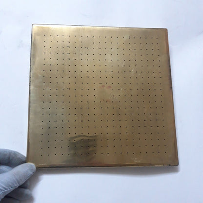 Unlacquered Brass Rain Shower Head