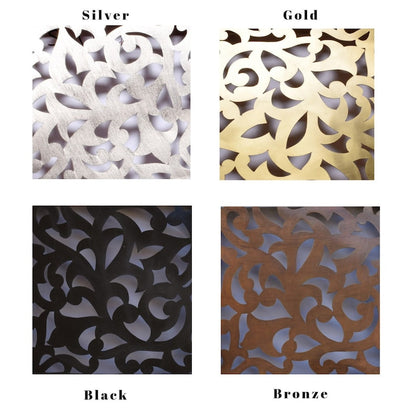 Moroccan Hand-Pierced Brass Wall Sconce