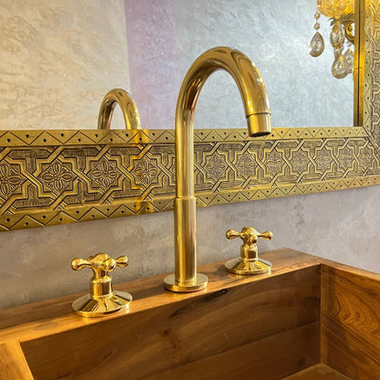Industrial Weathered Copper Shower System