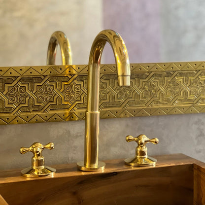 Industrial Weathered Copper Shower System