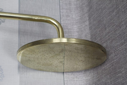 Brass unlacquered Rainfall Showerheads