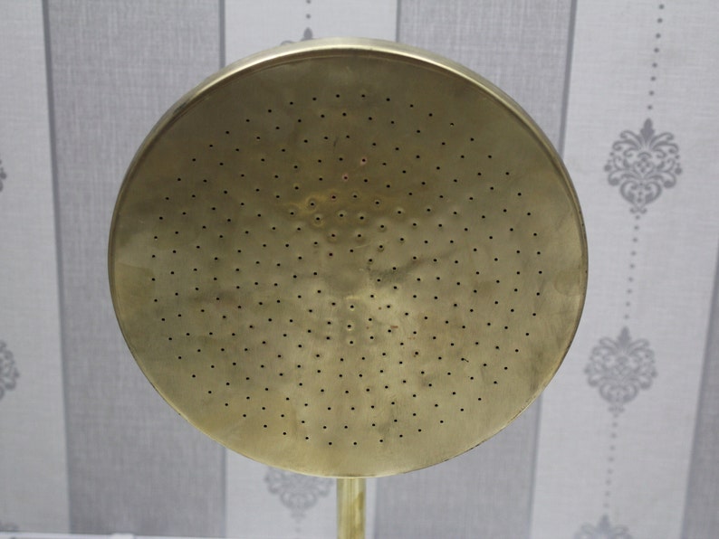 Brass unlacquered Rainfall Showerheads