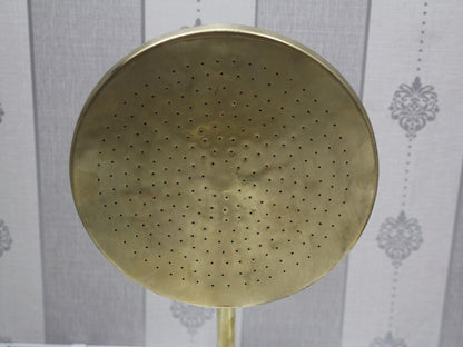 Brass unlacquered Rainfall Showerheads