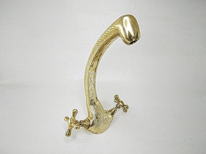 kitchen faucets, rustic faucet, faucet, brass faucet,