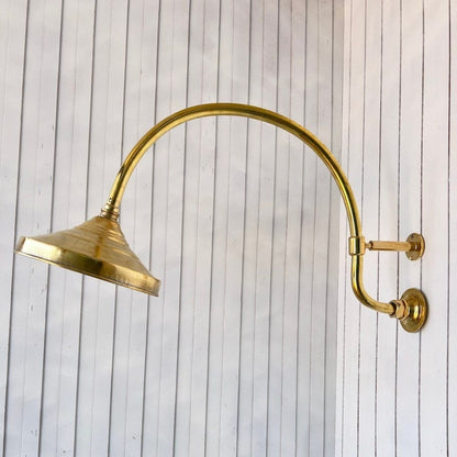 Antique Brass Exposed Rainfall System