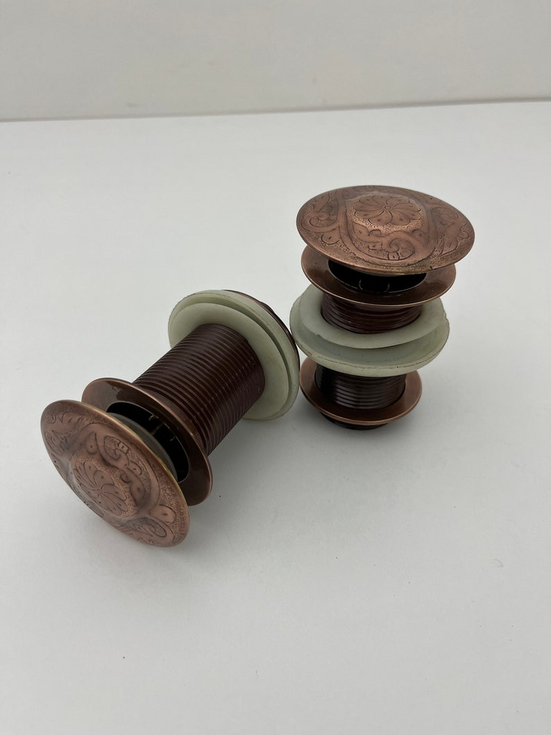 Luxury Copper-Finish Bathroom Faucet