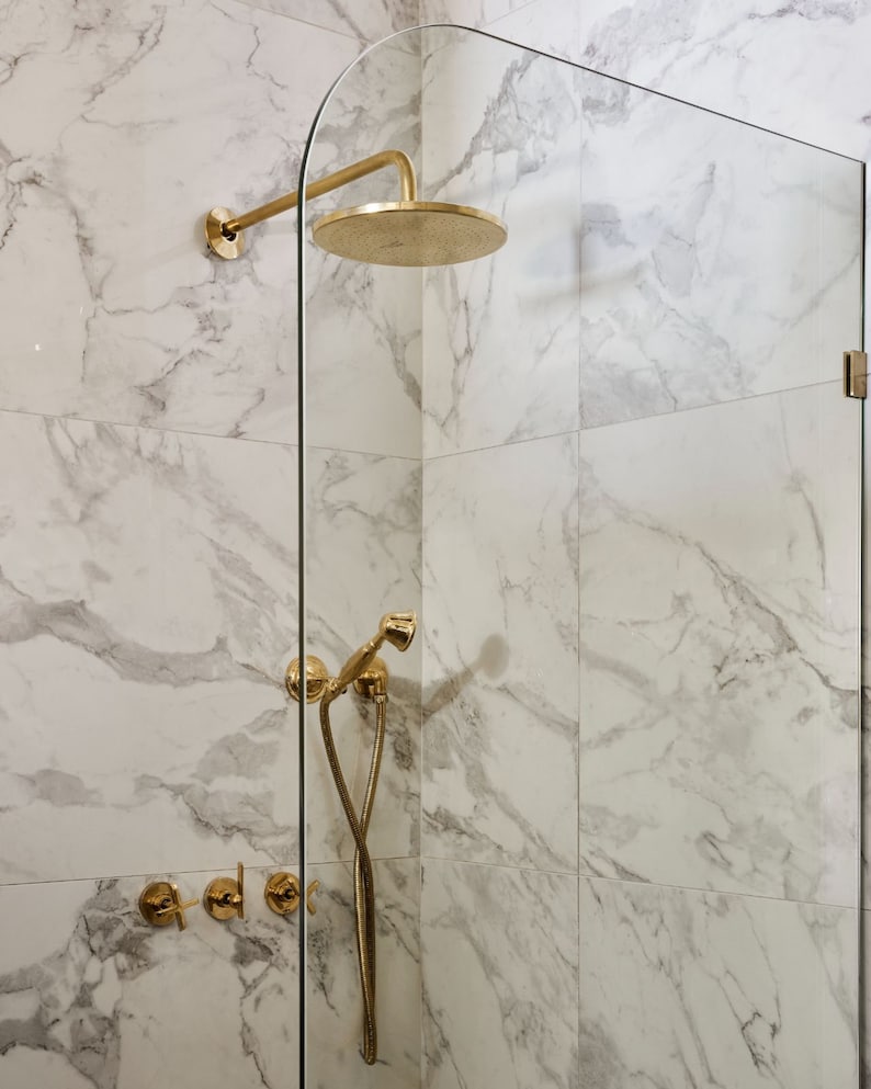 Revitalize your bathroom with this vintage-style shower system