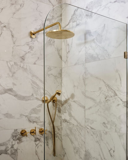 Revitalize your bathroom with this vintage-style shower system