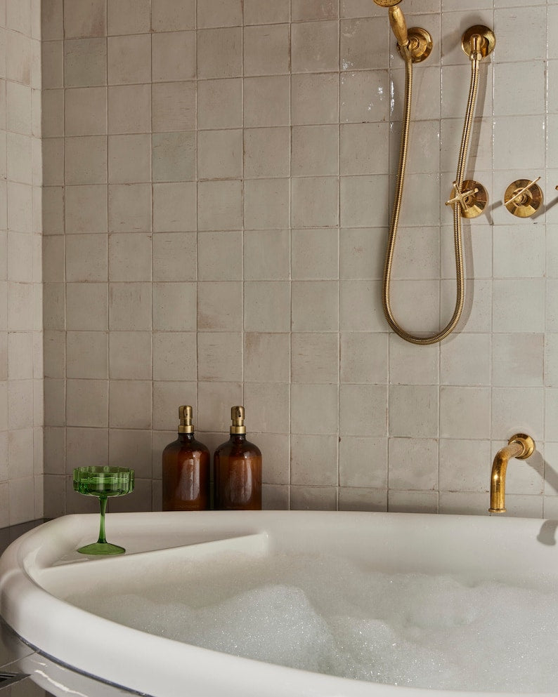 Revitalize your bathroom with this vintage-style shower system