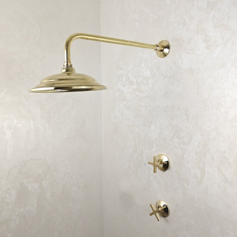 Antique Brass Exposed System