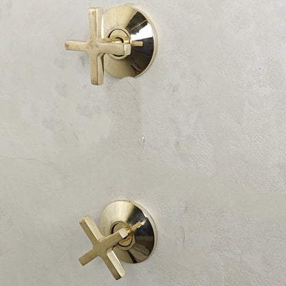 Antique Brass Exposed System