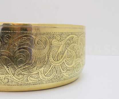 Polished Brass Swan Neck Vanity Tap