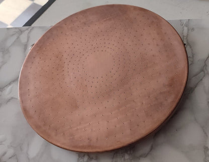 Artisan Unlacquered Copper &amp; Brass Rain Shower