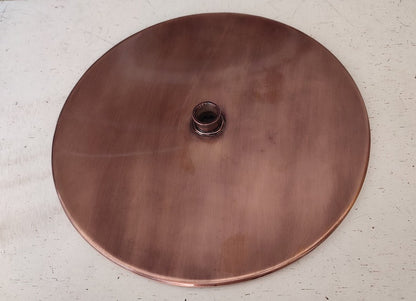 Artisan Unlacquered Copper &amp; Brass Rain Shower
