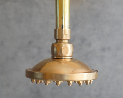 Artisan Unlacquered Rain Shower
