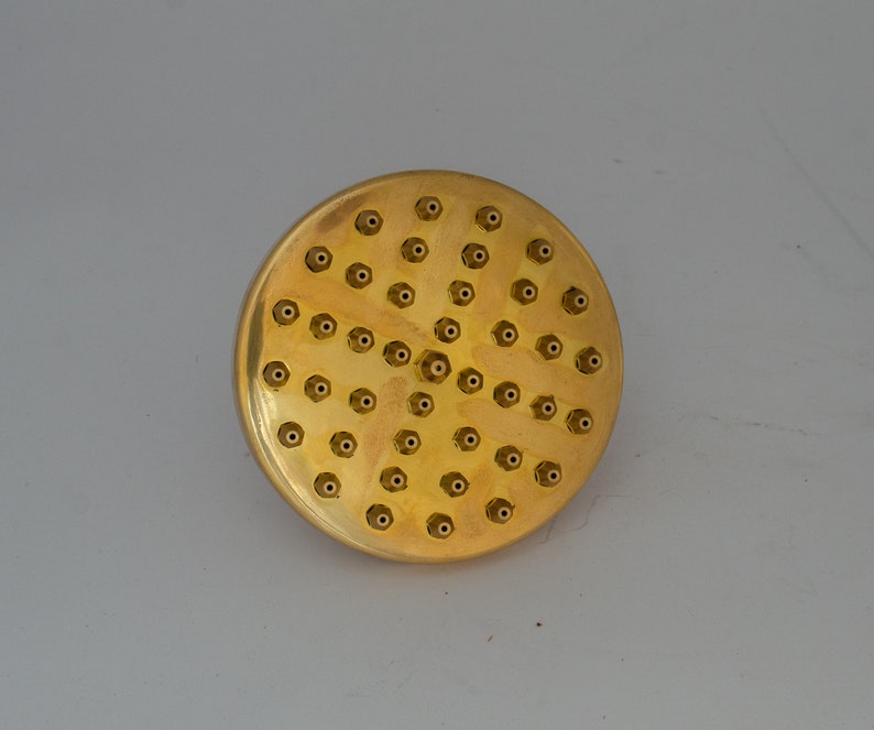 Artisan Unlacquered Rain Shower