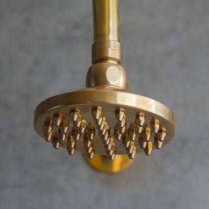 Artisan Unlacquered Rain Shower