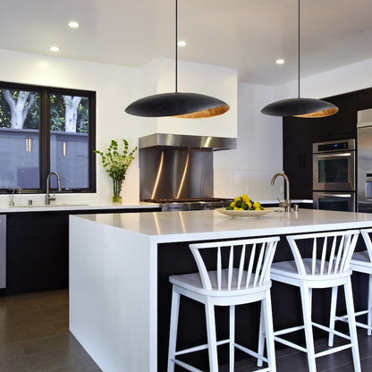 Modern Moroccan Elliptical Pendant