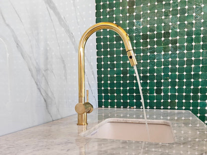 Pull Down Solid Brass Sink Faucet