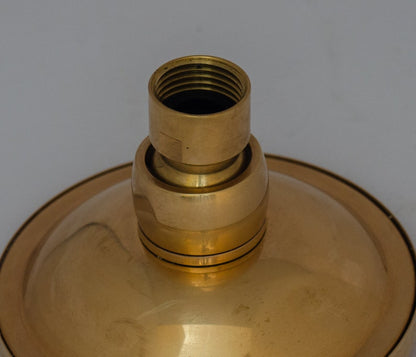 Artisan Unlacquered Rain Shower