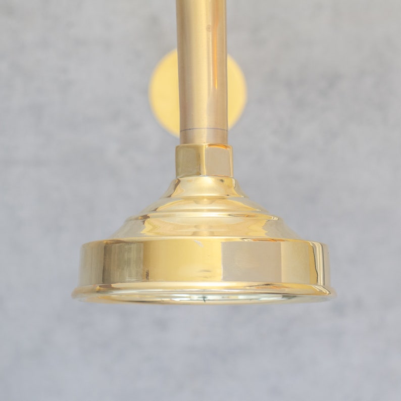 Artisan Unlacquered Rain Shower